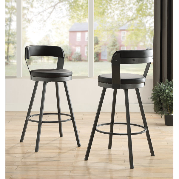Williston Laub Swivel Bar Stool & Reviews Wayfair